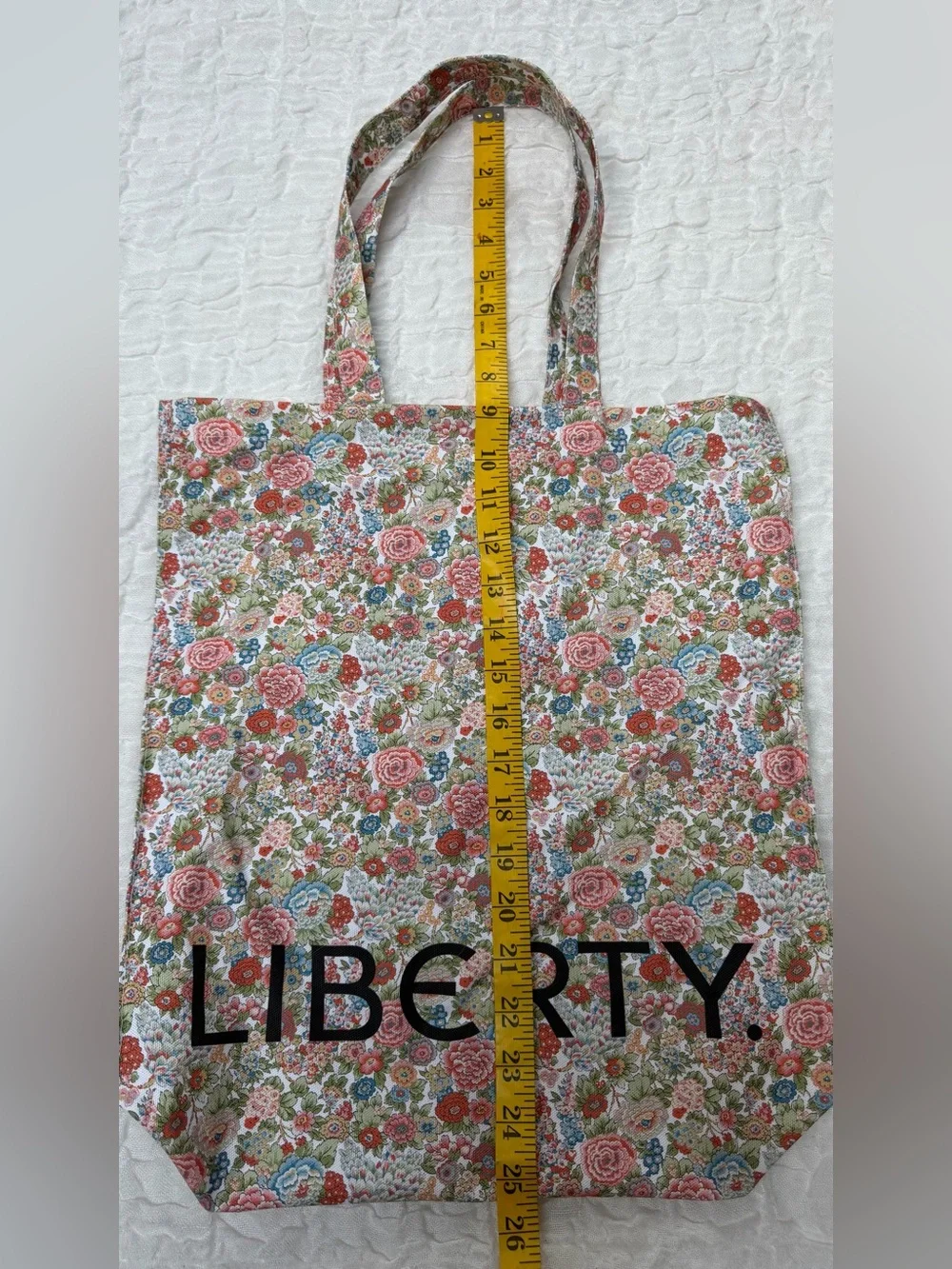 Liberty London Elysian Day Cotton Floral Print Cotton Tote